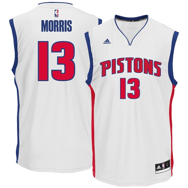 maglia marcus morris 13 2020 detroit pistons bianca