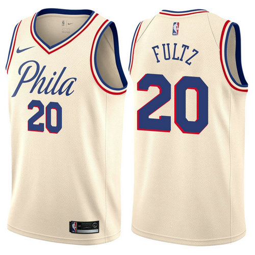 maglia markelle fultz 20 2017-2018 philadelphia 76ers giallo