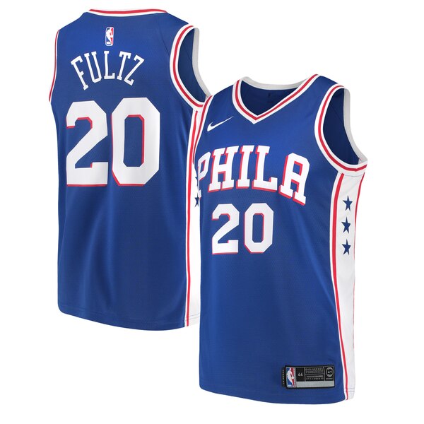 maglia markelle fultz 20 2019-2020 philadelphia 76ers blu