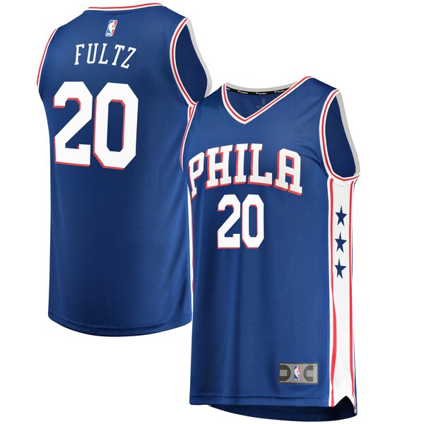 maglia markelle fultz 20 2020 philadelphia 76ers blu