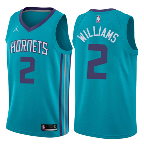 maglia marvin williams 2 2017-2018 charlotte hornets porpora