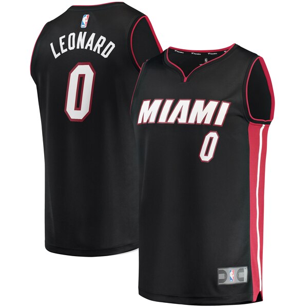 maglia meyers leonard 0 2020 miami heat nero