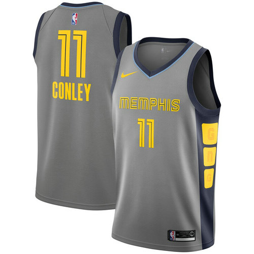 maglia mike conley 11 2019 memphis grizzlies grigio