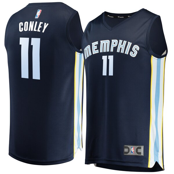 maglia mike conley 11 2020 memphis grizzlies navy