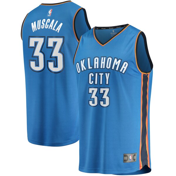 maglia mike muscala 33 2020 oklahoma city thunder blu