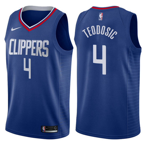 maglia milos teodosic 4 2017-2018 los angeles clippers navy