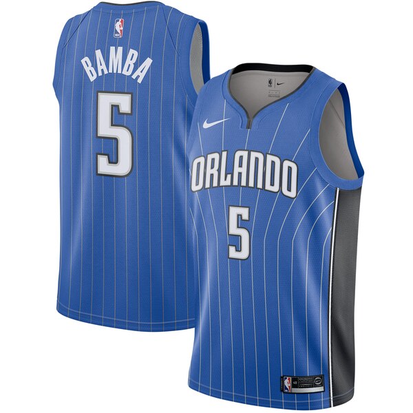 maglia Mohamed Bamba 5 2019-2020 orlando magic blu