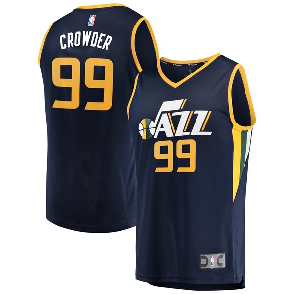 maglia nba jae crowder 99 2020 utah jazz navy