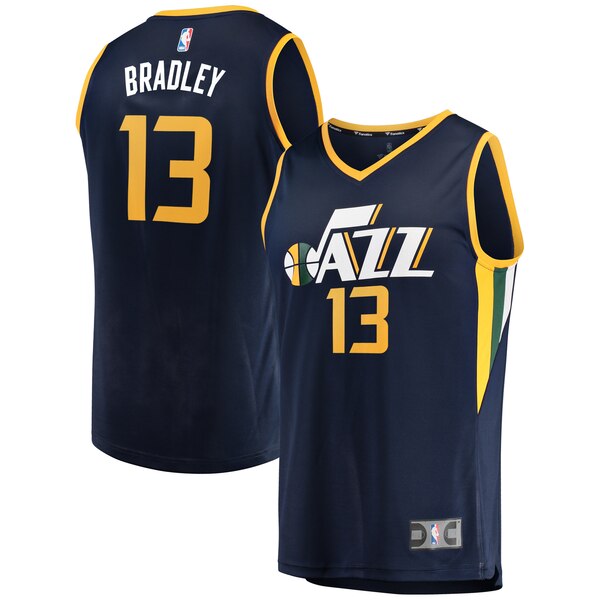 maglia nba tony bradley 13 2019-2020 utah jazz navy