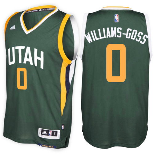 canotta uomo nigel williams goss 0 2017 utah jazz verde