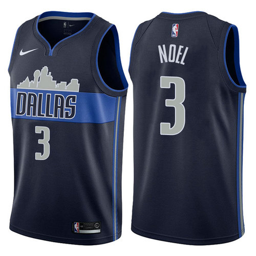 Maglia Nerlens Noel 3 2017-2018 Dallas Mavericks marina