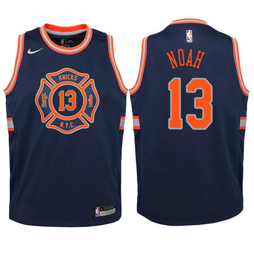 canotta new york knicks bambino joakim noah 13 2018 navy