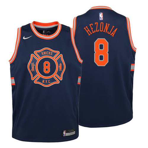 canotta new york knicks bambino mario hezonja 8 2018 navy