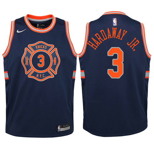 canotta new york knicks bambino tim hardaway JR. 3 2018 navy