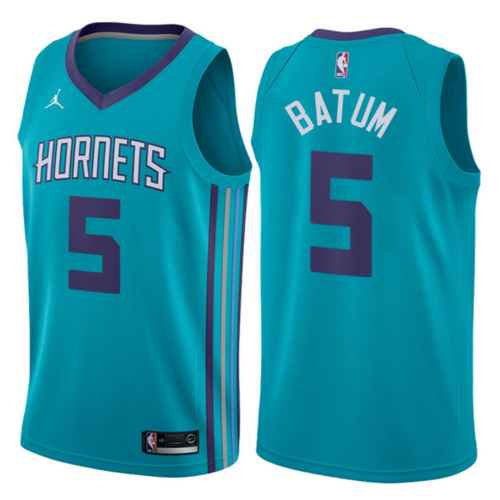 maglia nicolas batum 5 2017-2018 charlotte hornets porpora