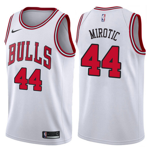 maglia nikola mirotic 44 2017-2018 chicago bianca