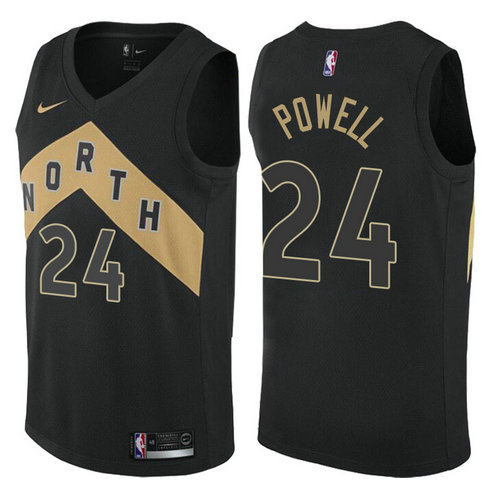 maglia basket norman powell 24 2017-2018 toronto raptors nero