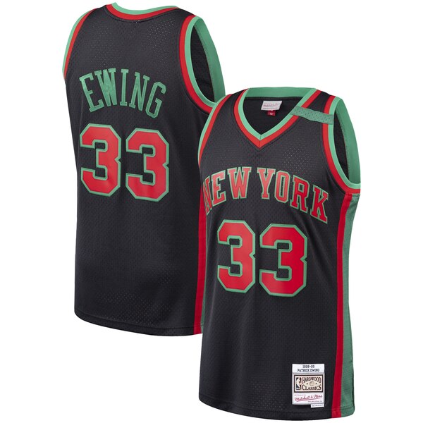 canotta patrick ewing 33 2019-2020 new york knicks nero