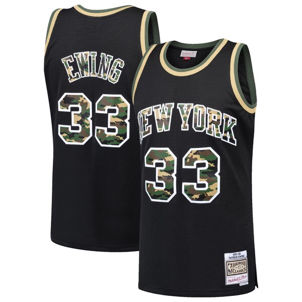 canotta patrick ewing 33 2019-20 new york knicks nero