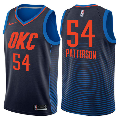 maglia nba patrick patterson 54 2017-2018 oklahoma city thunder navy