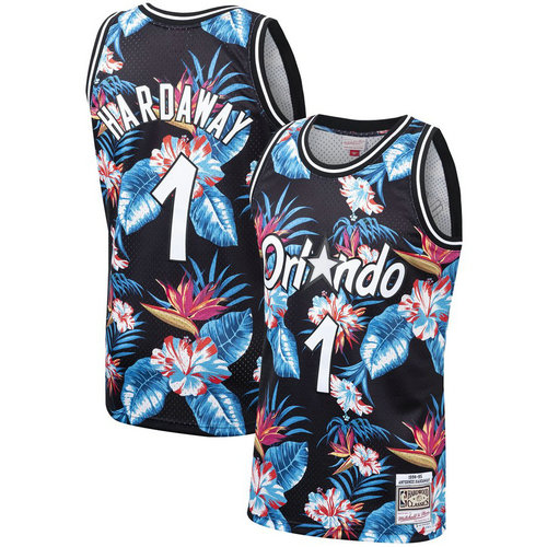 canotta penny hardaway 1 orlando magic ness floral