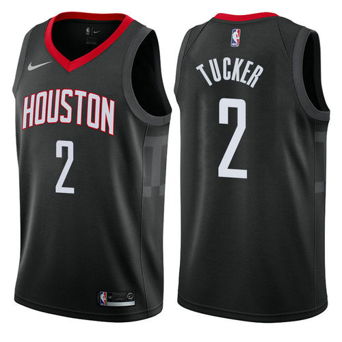 maglia P.J. tucker 2 2017-2018 houston rockets nero