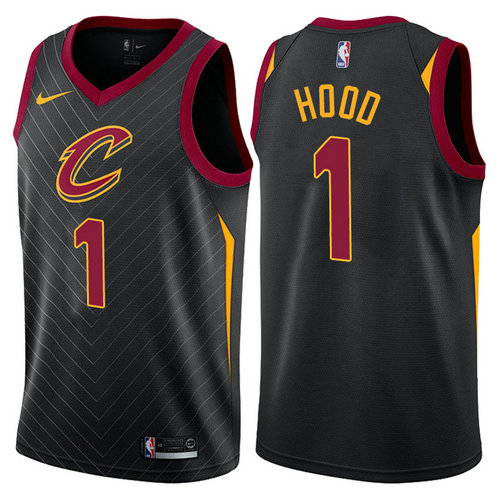 maglia basket rodney hood 1 2017-2018 cleveland cavaliers nero