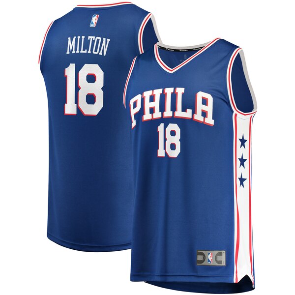 maglia shake milton 18 2020 philadelphia 76ers blu