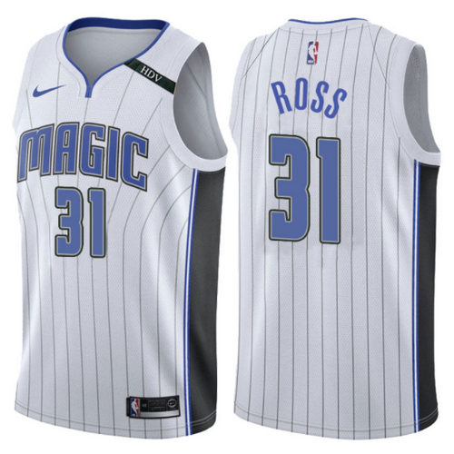 maglia terrence ross 31 2017-2018 orlando magic bianca