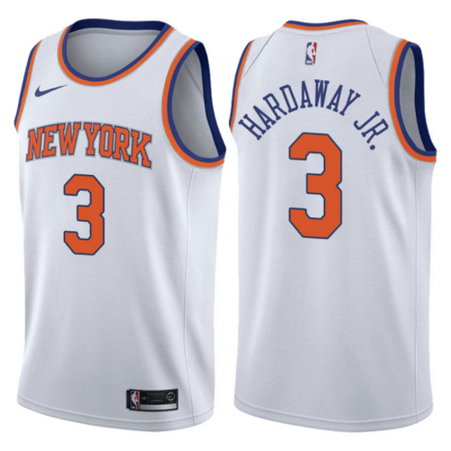 canotta basket tim hardaway jr. 3 2017-2018 new york knicks bianca