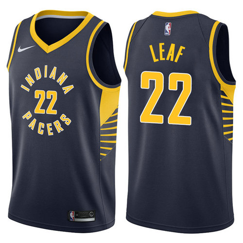 canotta tj leaf 22 2017-2018 indiana pacers navy