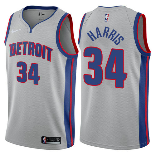 maglia tobias harris 34 2017-2018 detroit pistons grigio