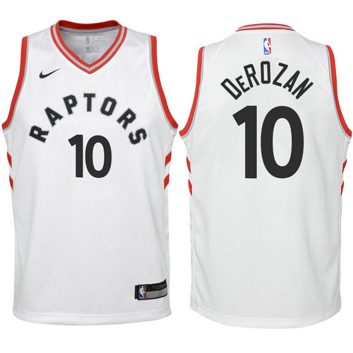 canotta toronto raptors bambino demar derozan 10 2018 bianca