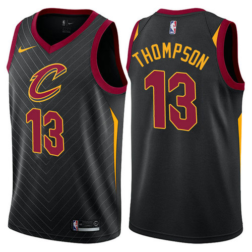 maglia basket tristan thompson 13 2017-2018 cleveland cavaliers nero