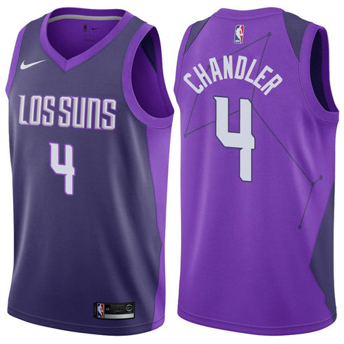 maglia tyson chandler 4 2017-2018 phoenix suns porpora