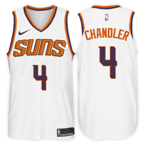 maglia tyson chandler 4 2017phoenix suns bianca