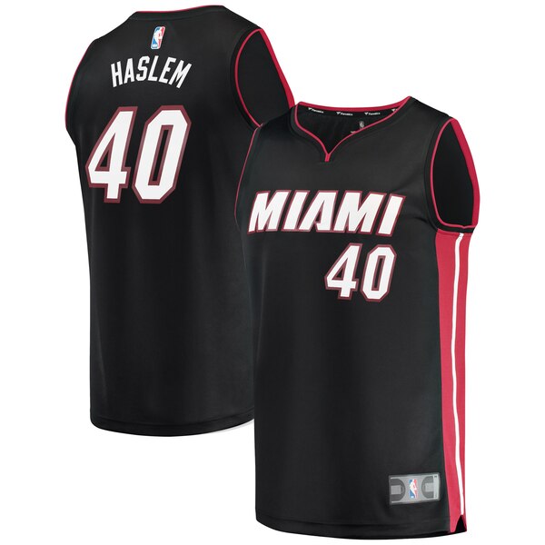 maglia udonis haslem 40 2020 miami heat nero