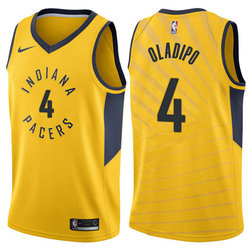 maglia victor oladipo 4 2017-2018 indiana pacers giallo