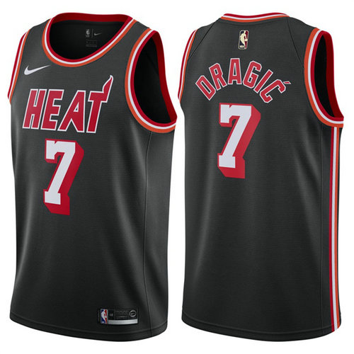 maglia goran dragic 7 2017-2018 miami heat nero