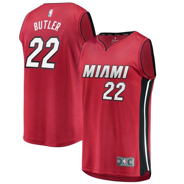 maglia nba jimmy butler 22 2020 miami heat rosso