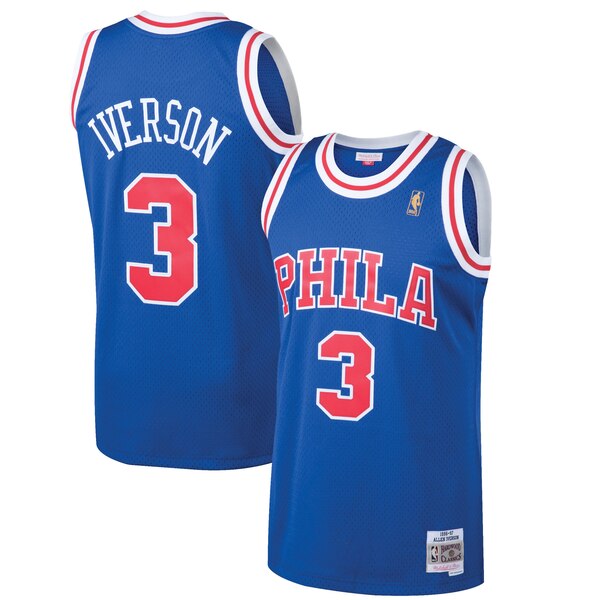 canotta allen iverson 3 philadelphia 76ers 2019-2020 blu