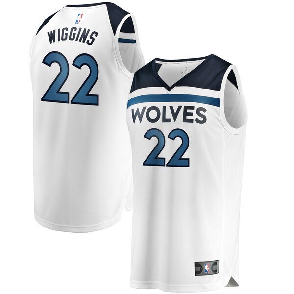 maglia Andrew Wiggins 22 2019-2020 minnesota timberwolves bianca