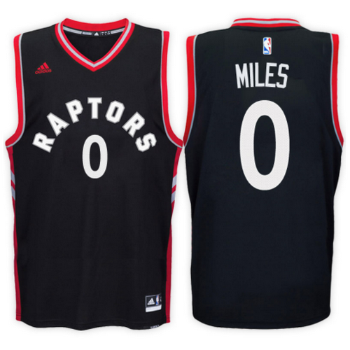 maglia basket C.J. miles 0 2017 toronto raptors nero