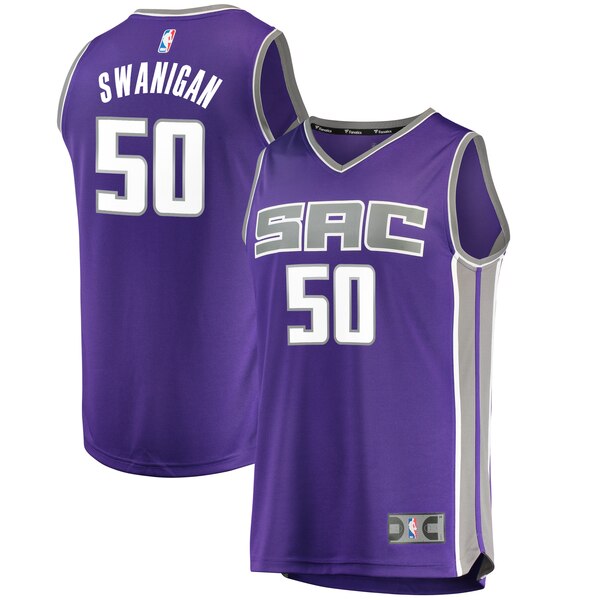 maglia Caleb Swanigan 50 2020 sacramento kings blu