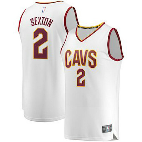 Maglie Basket Collin Sexton 2 2018-2019 cleveland cavaliers bianca