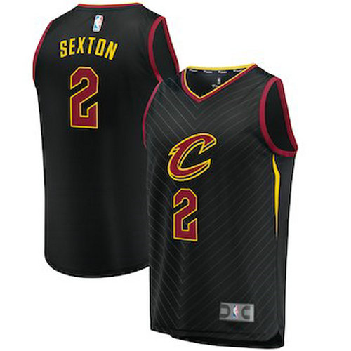 Maglie Basket Collin Sexton 2 2018-2019 cleveland cavaliers nero