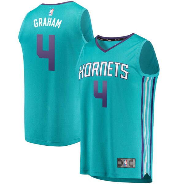 maglia Devonte Graham 4 2019-2020 charlotte hornets verde