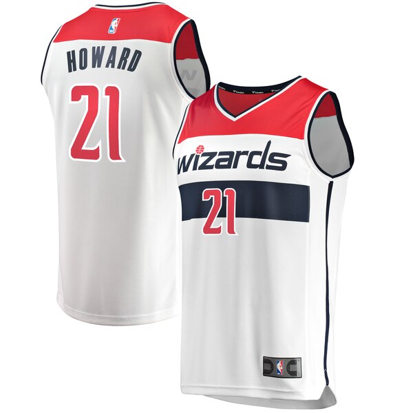 canotta Dwight Howard 21 2019 Washington Wizards Bianco