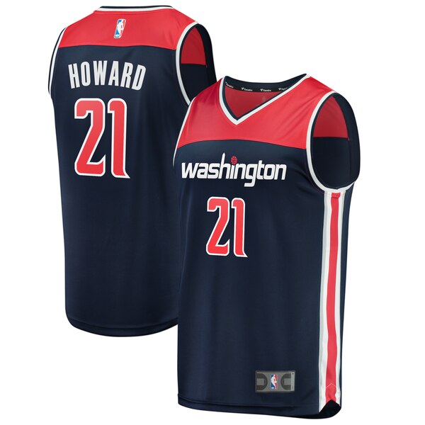 canotta Dwight Howard 21 2019 Washington Wizards Nero