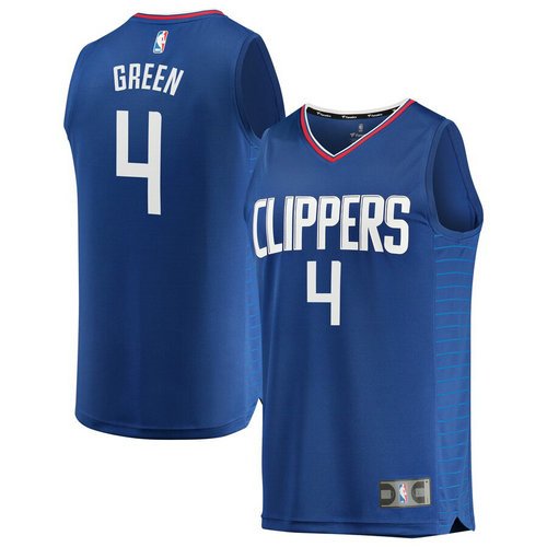 canotta nba JaMychal Green 4 2019 los angeles clippers blu